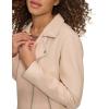 imageLevis womens Smooth Faux Leather Moto Standard and Plus SizesFrappe