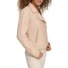 imageLevis womens Smooth Faux Leather Moto Standard and Plus SizesFrappe
