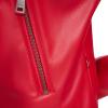 imageLevis womens Smooth Faux Leather Moto Standard and Plus SizesRed
