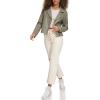 imageLevis womens Smooth Faux Leather Moto Standard and Plus SizesSage