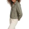 imageLevis womens Smooth Faux Leather Moto Standard and Plus SizesSage
