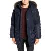 imageAndrew Marc Mens Maxfield Mid Length Down Jacket with Removable HoodInk