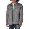 imageAndrew Marc Mens Quilted JacketSquare Quilt Graphite