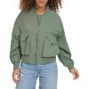 imageLevis Womens Lightweight Shorty Bomber JacketDark Forest