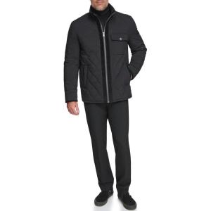 imageAndrew Marc Mens Quilted JacketDeep Black