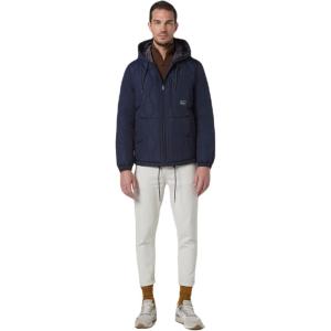 imageAndrew Marc Mens Quilted JacketHooded Ink