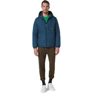 imageAndrew Marc Mens Quilted JacketHooded Surf