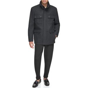 imageAndrew Marc Mens Wool CoatMid and Full LengthCharcoal