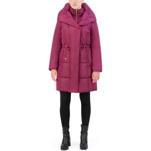 imageCole Haan Womens Durable Shawled Cold Weather CoatRuby