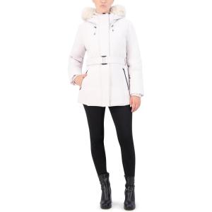 imageCole Haan womens Cold Weather Water Resistant Stretch Twill CoatCream