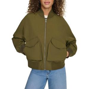 imageLevis Womens Lightweight Shorty Bomber JacketArmy Green