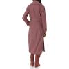 imageKenneth Cole Womens Classic Double Breasted Wool Maxi CoatWool Maxi Mauve