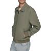 imageDockers Mens Micro Twill Golf Bomber Jacket Standard and Big ampamp TallTea Leaf Unfilled