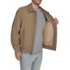 imageDockers Mens Micro Twill Golf Bomber Jacket Standard and Big ampamp TallWalnut Unfilled