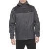 imageTommy Hilfiger Mens Lightweight Breathable Waterproof Hooded Rain JacketBlackCharcoal Colorblock
