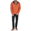 imageTommy Hilfiger Mens Lightweight Breathable Waterproof Hooded Rain JacketBurnt Orange