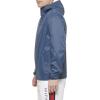 imageTommy Hilfiger Mens Lightweight Breathable Waterproof Hooded Rain JacketMountain Blue