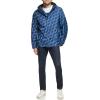 imageTommy Hilfiger Mens Lightweight Breathable Waterproof Hooded Rain JacketNautical Rope Print