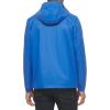 imageTommy Hilfiger Mens Lightweight Breathable Waterproof Hooded Rain JacketOlympian Blue