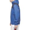 imageTommy Hilfiger Mens Lightweight Breathable Waterproof Hooded Rain JacketRoyal BlueNavy Colorblock