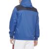 imageTommy Hilfiger Mens Lightweight Breathable Waterproof Hooded Rain JacketRoyal BlueNavy Colorblock