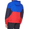 imageTommy Hilfiger Mens Retro Lightweight Taslan Hooded Popover Water Resistant Windbreaker JacketRoyal BlueNavyRed