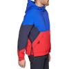 imageTommy Hilfiger Mens Retro Lightweight Taslan Hooded Popover Water Resistant Windbreaker JacketRoyal BlueNavyRed