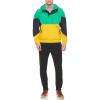 Aqua Green/Navy/Yellow