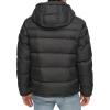 imageTommy Hilfiger Mens Down Alternative Hooded Puffer Jacket Standard and Big ampamp TallBlack