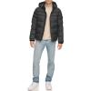 imageTommy Hilfiger Mens Down Alternative Hooded Puffer Jacket Standard and Big ampamp TallBlack
