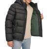 imageTommy Hilfiger Mens Down Alternative Hooded Puffer Jacket Standard and Big ampamp TallBlack