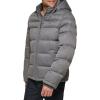 imageTommy Hilfiger Mens Down Alternative Hooded Puffer Jacket Standard and Big ampamp TallHeather Grey