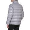imageGUESS Mens MidWeight Puffer Jacket with Removable HoodSilver