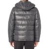 imageGUESS Mens Midweight Puffer Jacket With Removable HoodSmoke