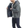 imageTommy Hilfiger Mens Water Resistant Ultra Loft Filled Hooded Puffer JacketHeather Charcoal