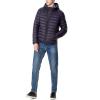 imageTommy Hilfiger Mens Water Resistant Ultra Loft Filled Hooded Puffer JacketMidnight Colorblock