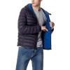 imageTommy Hilfiger Mens Water Resistant Ultra Loft Filled Hooded Puffer JacketMidnight Colorblock
