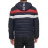 imageTommy Hilfiger Mens Water Resistant Ultra Loft Filled Hooded Puffer JacketNavyRed