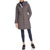 imageCalvin Klein Womens Chevron Quilting Casual Lightweight JacketLong Bib Forged Iron