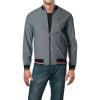 imageTommy Hilfiger Mens Lightweight Varsity Rib Knit Bomber JacketChambray