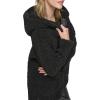 imageAndrew Marc Womens Cozy Zip Front Hooded Teddy CoatBlack