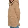 imageAndrew Marc Womens Cozy Zip Front Hooded Teddy CoatCamel