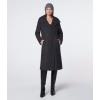 imageAndrew Marc Womens Wool CoatAsymmetrical Charcoal