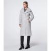 imageAndrew Marc Womens Wool CoatAsymmetrical Ivory
