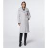 imageAndrew Marc Womens Wool CoatAsymmetrical Ivory