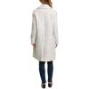 imageAndrew Marc Womens Wool CoatNotch Collar Ivory