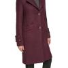 imageAndrew Marc Womens Wool CoatNotch Collar Rosewood