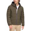imageTommy Hilfiger Mens Stretch Poly Hooded Packable JacketOlive