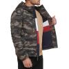 imageTommy Hilfiger Mens Stretch Poly Hooded Packable JacketTonal White Camo