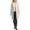 imageAndrew Marc Womens Wool CoatNotch Collar Ivory